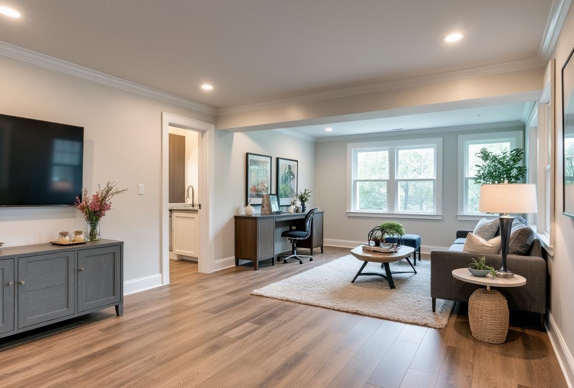 basement bathroom addition boston