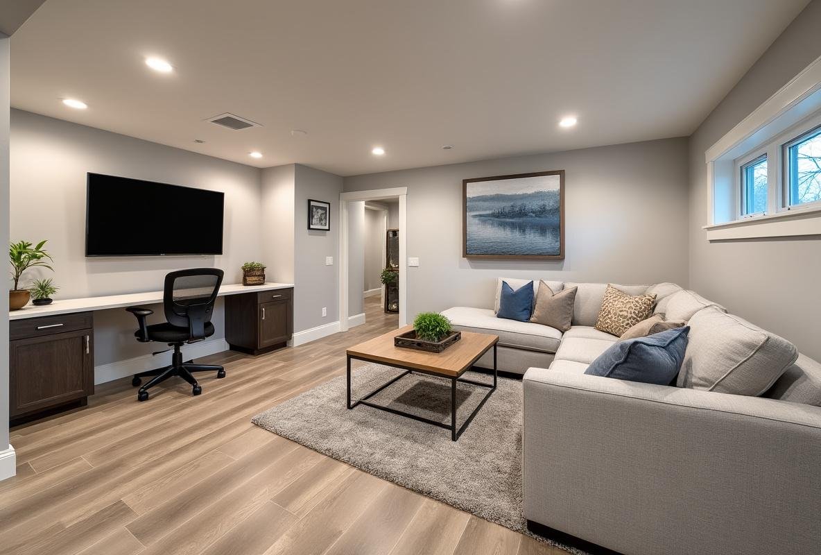 basement home theater installation