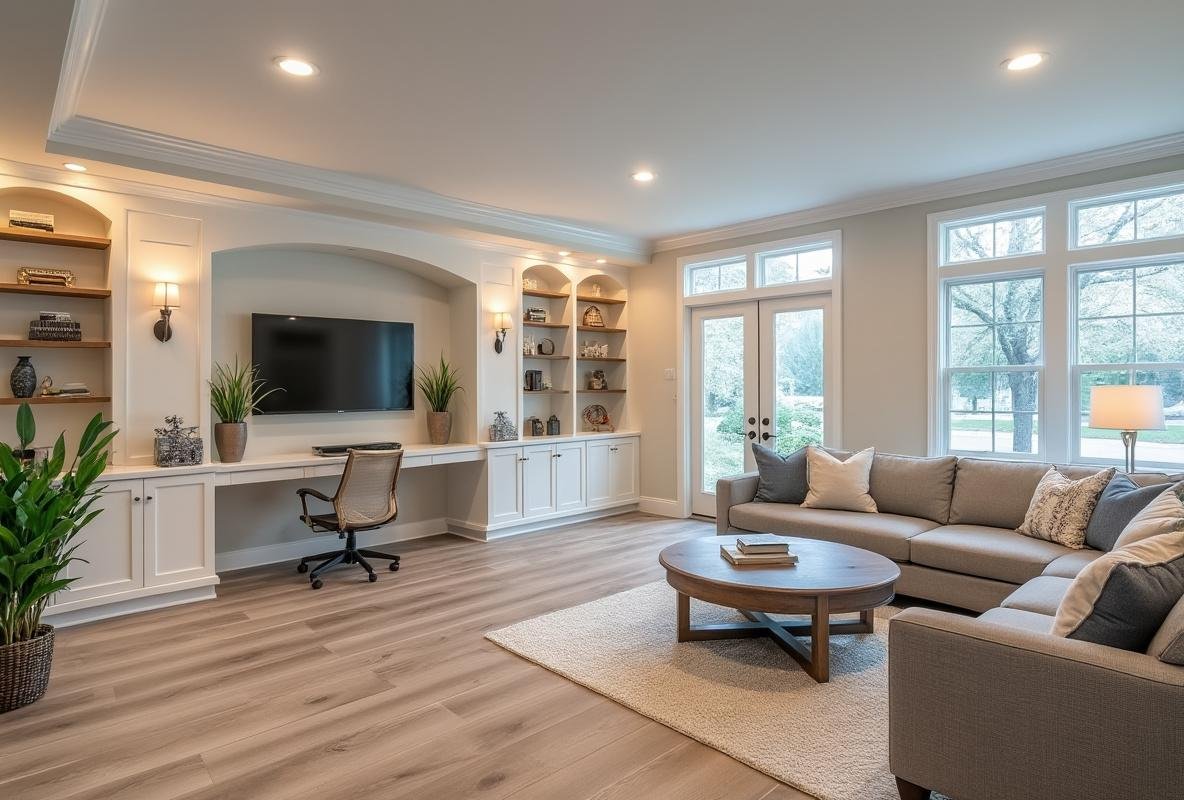 luxury basement finishing boston