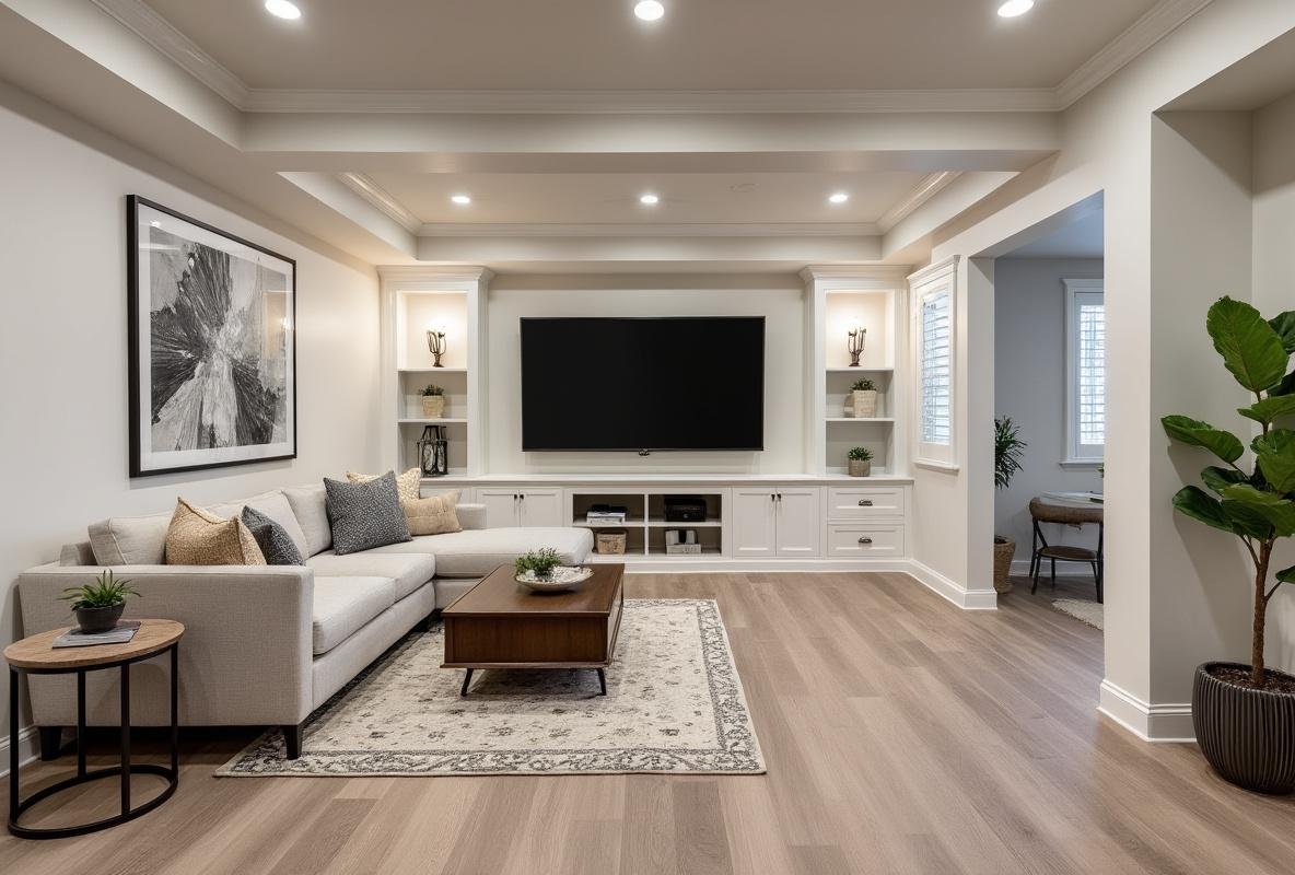 basement home theater installation