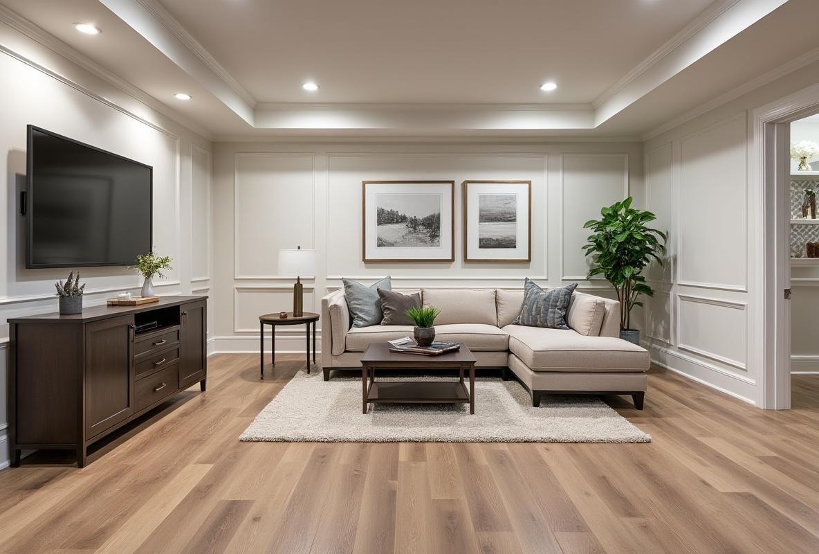 luxury basement finishing boston