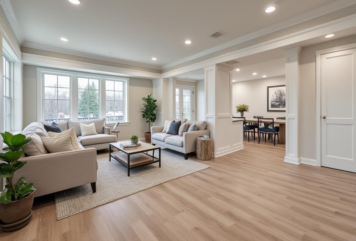 basement bathroom addition boston