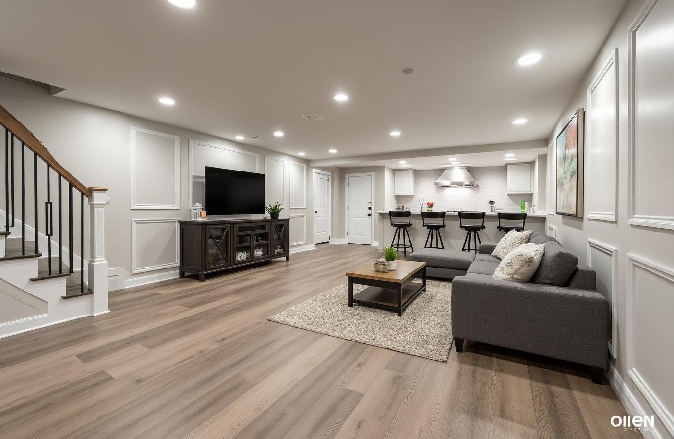 Transform Your Basement with a Stylish Wet Bar - Basement Finishing of ...