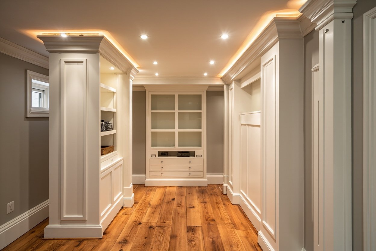 basement home theater installation