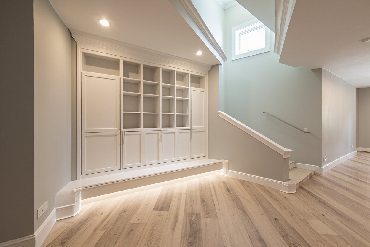 modern basement renovation ideas