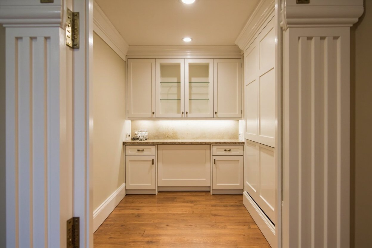basement wet bar installation