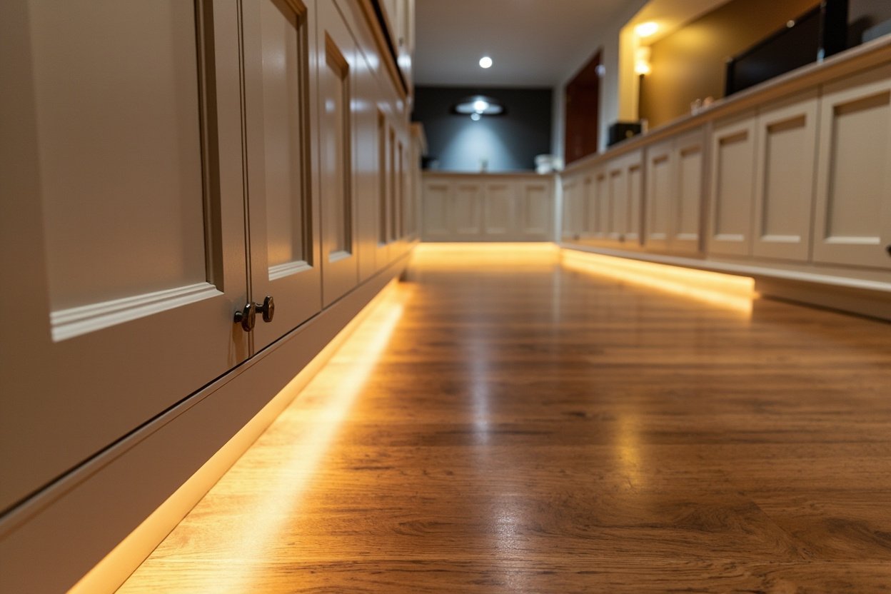 basement wet bar installation