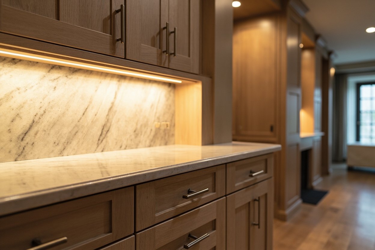 basement wet bar installation