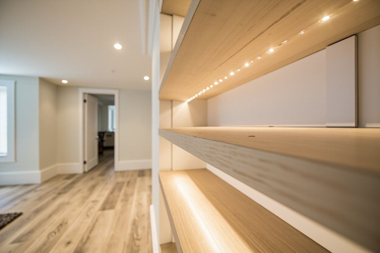 basement family room remodel