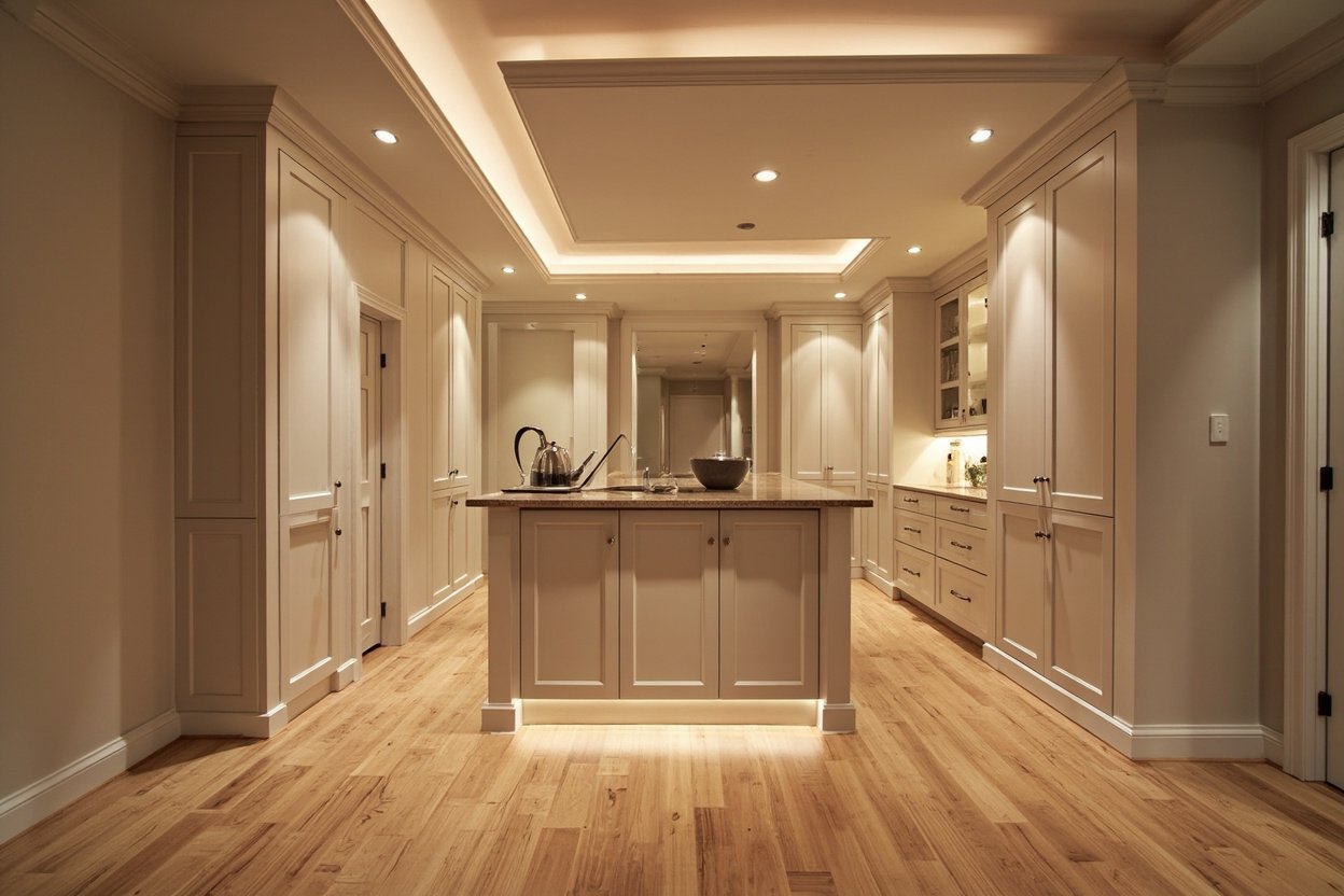 basement wet bar installation