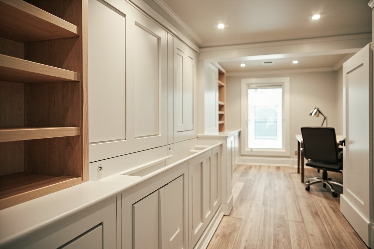 basement home office ideas
