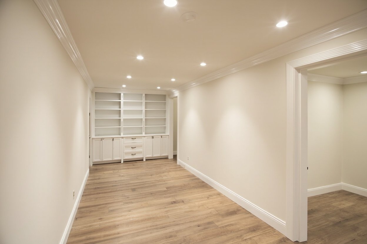 basement family room remodel